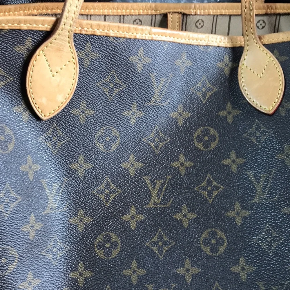 🌸 EXTRA LARGE 🌸 NEVERFULL TOTE GM BAG LOUIS VUITTON - Picture 12 of 15